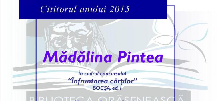 Cititorul anului - Mădălina Pintea